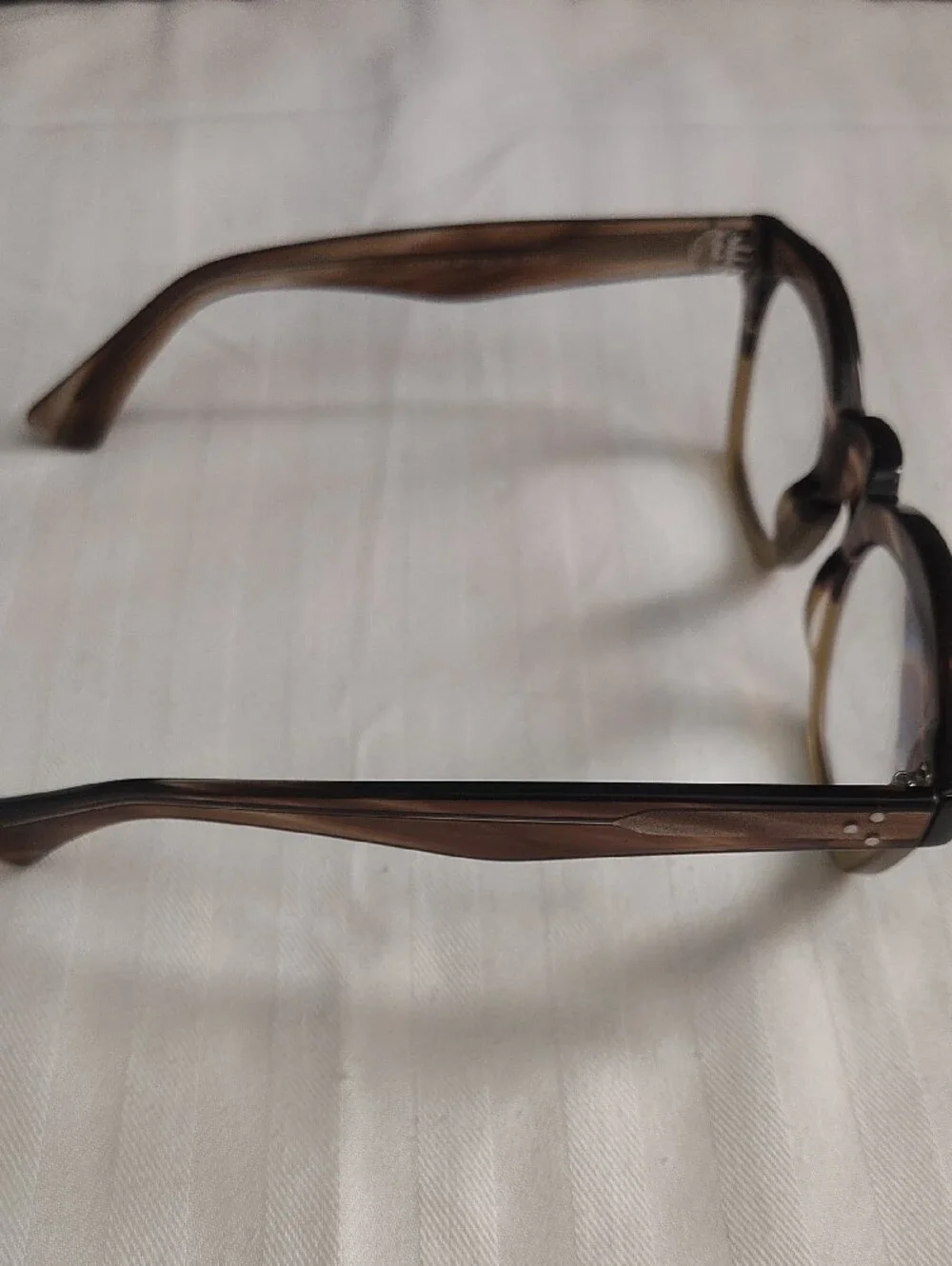 Executive Academia Chunky Green/Tortoise Keyhose Nose Oversized Optical Glasses